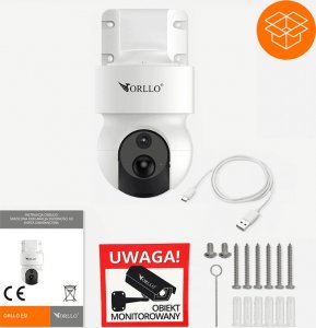 Kamera IP ORLLO Kamera IP Orllo E9 obrotowa zewnętrzna Wi-Fi 2MP 7