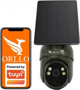 Kamera IP ORLLO Kamera IP Orllo Bezprzewodowa 4G LTE Obrotowa z Panelem Solarnym ORLLO TZ1 MORO 3