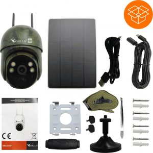 Kamera IP ORLLO Kamera IP Orllo Bezprzewodowa 4G LTE Obrotowa z Panelem Solarnym ORLLO TZ1 MORO 8