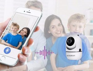 Kamera IP EASYCAM Kamera IP EasyCam obrotowa wewnętrzna WiFi Tuya 4MP EC-4WD6IR 16