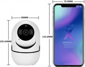 Kamera IP EASYCAM Kamera IP EasyCam obrotowa wewnętrzna WiFi Tuya 4MP EC-4WD6IR 4