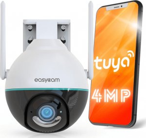 Kamera IP EASYCAM Kamera IP EasyCam obrotowa zewnętrzna WiFi Tuya 4MP 4x zoom EC-4PT4L 1