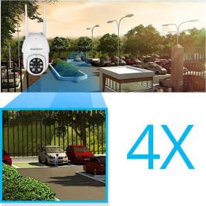 Kamera IP EASYCAM Kamera IP EasyCam obrotowa zewnętrzna WiFi Tuya 8MP 4 x zoom EC-8PT4L4IR 12