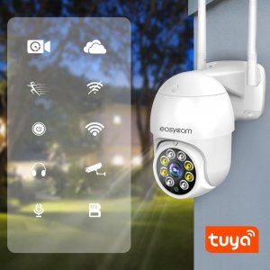 Kamera IP EASYCAM Kamera IP EasyCam obrotowa zewnętrzna WiFi Tuya 8MP 4 x zoom EC-8PT4L4IR 14