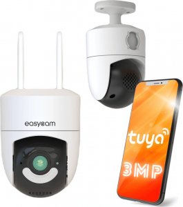 Kamera IP EASYCAM Kamera IP EasyCam obrotowa zewnętrzna WiFi Tuya 3MP EC-3PT4DL 1