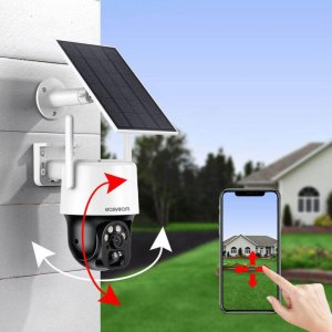 Kamera IP EASYCAM Kamera IP obrotowa bezprzewodowa PTZ WiFi 3MP 4x zoom EC-3PT4DL-S 3