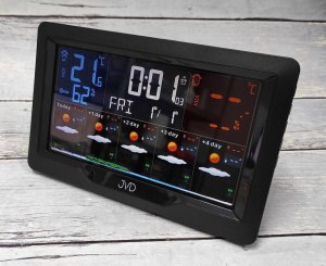 Stacja pogodowa JVD Stacja pogody JVD RB3390.1 Wi-Fi USB Charger 3