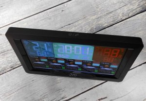 Stacja pogodowa JVD Stacja pogody JVD RB3390.1 Wi-Fi USB Charger 5