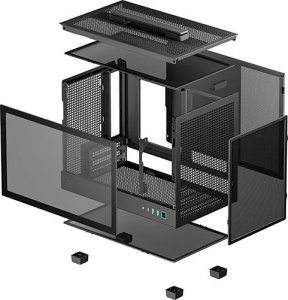 Obudowa Deepcool CH160 czarna (R-CH160-BKNGI0-G-1) 5