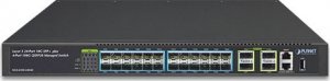 Switch Planet XGS-6350-24X4C połączenia sieciowe Zarządzany L3 1U Czarny 2