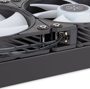 Chłodzenie wodne SilverStone SilverStone SilvStone SST-IM420-ARGB 420mm, water cooling (black) 7