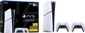 Sony PlayStation 5 Slim Digital Edition + 2 pady (9581574) 1