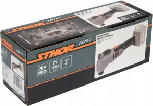 Toya STHOR URZĄDZENIE WIELOFUNKCYJNE 20V 9000MIN BEZ AKUMULATORA I ŁADOWARKI 8
