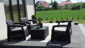 Curver Corfu Box grafit - meble ogrodowe ze skrzynią na poduszki meblobranie 13