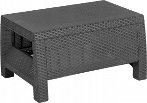 Curver Corfu Box grafit - meble ogrodowe ze skrzynią na poduszki meblobranie 29