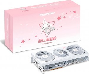 Karta graficzna Power Color Hellhound Sakura Radeon RX 7800 XT 16GB GDDR6 (RX7800XT 16G-L/OC/SAKURA LIMITED) 1