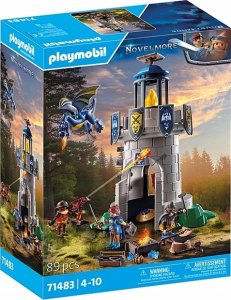 Playmobil PLAYMOBIL 71483 Novelmore Knight's Tower with Blacksmith and Dragon, construction toy 1