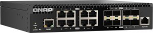 Switch Qnap QSW-M3216R-8S8T - managed - 8 x 100/1000/2.5G/5G/10GBase-T + 8 x 10Gb Ethernet SFP+ 5