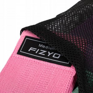 Fizyo ZESTAW 3x MOCNE GUMY DO ĆWICZEŃ OPASKI MATERIAŁOWE OPOROWE TAŚMY FITNESS 12