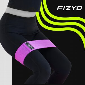 Fizyo ZESTAW 3x MOCNE GUMY DO ĆWICZEŃ OPASKI MATERIAŁOWE OPOROWE TAŚMY FITNESS 2