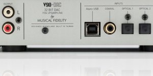 Musical Fidelity Przetwornik cyfrowo-analogowy Musical Fidelity V90-DAC srebrny 7