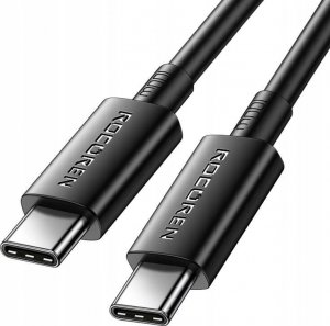 Kabel USB Rocoren USB-C - USB-C 2 m Czarny 2