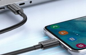 Kabel USB Rocoren USB-C - USB-C 2 m Czarny 3