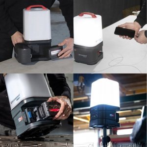 Scangrip Akumuliatorinio darbinio žibinto AREA10 CONNECT,10000 lm CAS, Scangrip 3