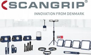 Scangrip Akumuliatorinio darbinio žibinto AREA10 CONNECT,10000 lm CAS, Scangrip 6