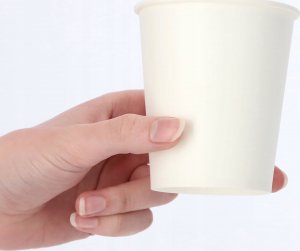 Kadax Kubki Papierowe Białe Do Napojów Soków 250 ml 6szt 5