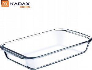 Kadax KADAX Naczynie Żaroodporne 1,5L Szklane Małe Prostokątne Do Piekarnika 4
