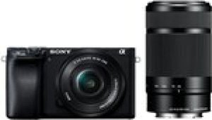 Lustrzanka Sony Sony A6400 + 16-50mm OSS + 55-210mm OSS (Juodas) | (ILCE-6400Y/B) | (α6400) | (Alpha 6400) 2