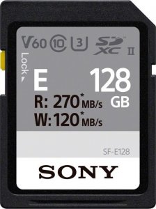 Karta Sony SF-E SDXC 128 GB Class 10 UHS-II/U3 V60 (SFE128A) 1