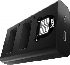 Akumulator Newell NEWELL Ładowarka dwukanałowa DL-USB-C i dwa akumulatory LP-E17 do Canon 2