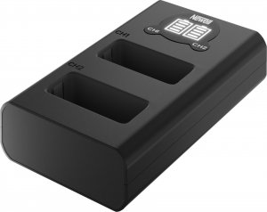 Akumulator Newell NEWELL Ładowarka dwukanałowa DL-USB-C i dwa akumulatory LP-E17 do Canon 3