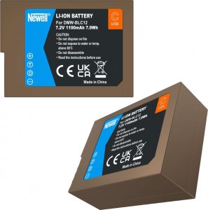 Akumulator Newell NEWELL akumulator zamiennik DMW-BLC12 USB-C do Panasonic 1