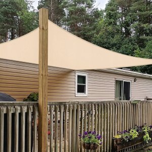 Kanwod ŻAGIEL OGRODOWY BEŻOWY KWADRATOWY 2X2M KANWOD 2