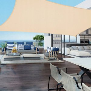 Kanwod ŻAGIEL OGRODOWY BEŻOWY KWADRATOWY 2X2M KANWOD 4