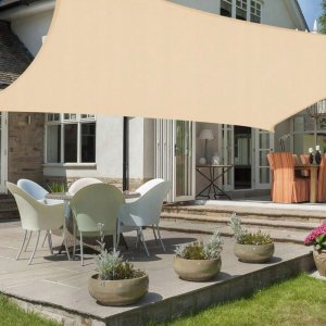 Kanwod ŻAGIEL OGRODOWY BEŻOWY KWADRATOWY 2X2M KANWOD 5