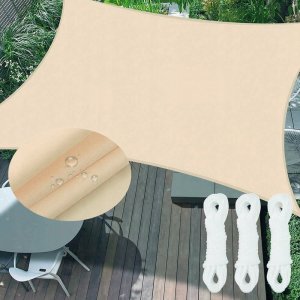 Kanwod ŻAGIEL OGRODOWY BEŻOWY KWADRATOWY 2X2M KANWOD 7