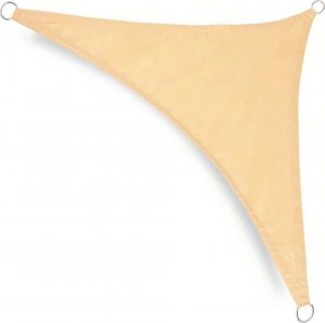 Kanwod ŻAGIEL OGRODOWY BEŻOWY TRÓJKĄT 3x3x3M KANWOD 12