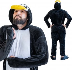 nerd hunters Piżama Onesie Kigurumi Kostium Przebranie Pingwin S: 145 - 155cm 1