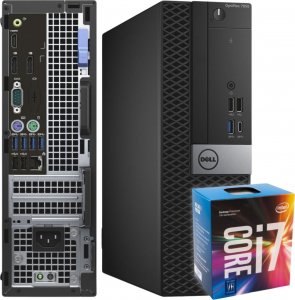 Komputer Dell Optiplex 7050 Sff Intel Core i7 16GB DDR4 1000GB SSD Windows 10 Pro 1