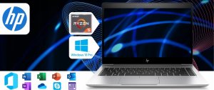 Laptop HP Elitebook 745 G5 AMD Ryzen 5 16GB DDR4 256GB SSD Windows 10 Pro 14.1" 11