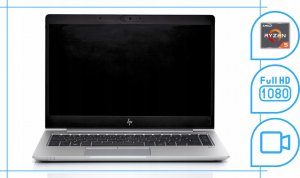 Laptop HP Elitebook 745 G5 AMD Ryzen 5 16GB DDR4 256GB SSD Windows 10 Pro 14.1" 3