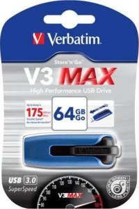 Pendrive Verbatim Pendrive Verbatim 64GB V3 MAX USB 3.0 1