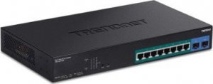 Switch TRENDnet TRENDnet TPE-1021WS 10-portowy przełącznik PoE+ Gigabit Web Smart Switch 1