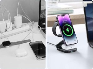 Ładowarka Tech-Protect Indukcyjna 1x USB-A 1x USB-C 2 A (THP2187) 8