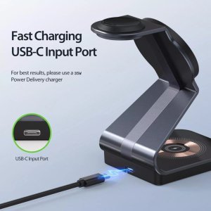 Ładowarka Tech-Protect Indukcyjna 1x USB-A 1x USB-C 2 A (THP2187) 9