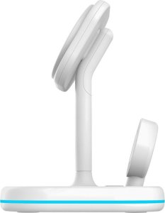 Ładowarka Tech-Protect Ładowarka bezprzewodowa QI15W-A27 3in1 Magnetic MagSafe Wireless Charger White 4